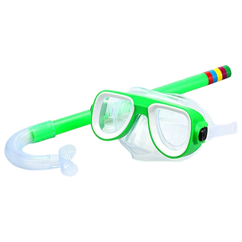 Kids Snorkeling Mask and Snorkel Set – Anti-Fog Diving Gear for Swimming
