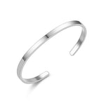 3mm Stainless Steel Cuban Chain Bracelet – Adjustable Hip Hop Men's Jewelry