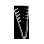Textured Styling Comb – Professional Barber Tool for Men Flat Head Hair