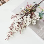 Artificial Cherry Blossoms – Silk Baby's Breath for Wedding Vase Decor
