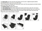 Universal Polyester Car Seat Cover Set – Bicolor Protector for Auto Interior