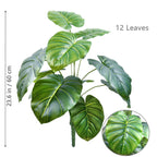 Artificial Tropical Leaf Plant – 60-103cm Potted Faux Greenery for Home Decor