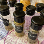 Glass Spice Jars – 100ML Seasoning Containers for Kitchen Storage and BBQ
