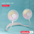 Rechargeable Neck Fan – Portable 3-Speed Hands-Free Cooling for Sports