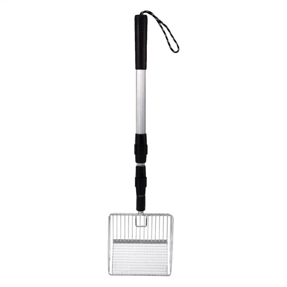 Sifting Litter Shovel – Stretchable Rake for Chicken Coop Maintenance