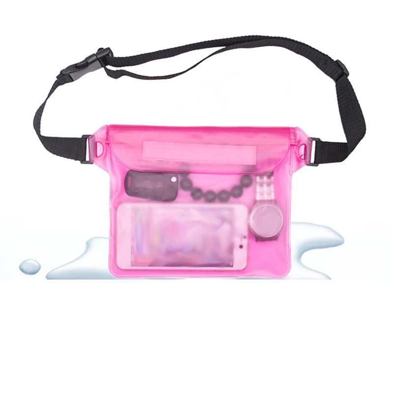 Waterproof Dry Waist Bag – Floating Pouch for Swimming Diving and Boating