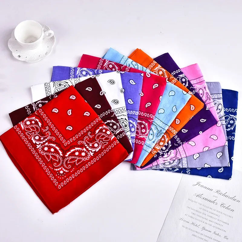 Bohemian Paisley Bandana – Multi-Use Headband for Outdoor Sports
