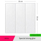 3D Wood Grain Foam Wall Tiles – Self-Adhesive Wallpaper for Home Decor