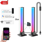 RGB LED Light Bar – Music Rhythm Sensing Desktop Lamp for Gaming Decor