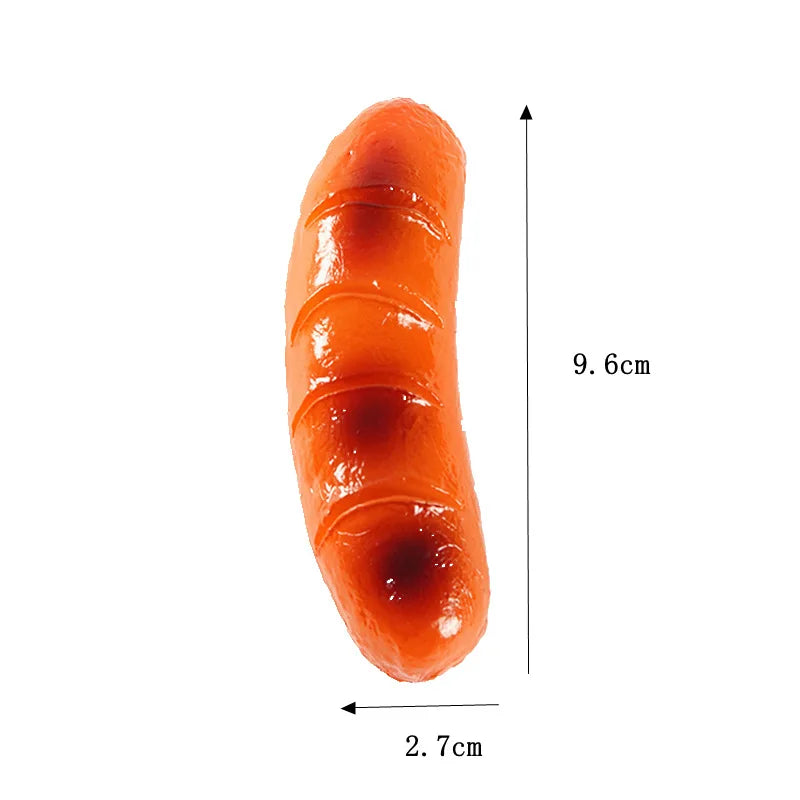 Artificial Grilled Sausage Models – Realistic Food Props for Restaurant Decor