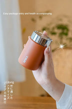 Stainless Steel Vacuum Flask – 230ml Portable Insulated Mug for Travel and Coffee