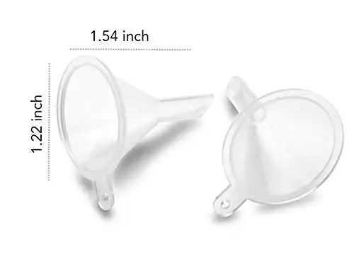 Mini Plastic Funnels – Filling Tools for Perfume and Essential Oil Travel