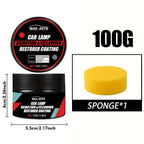 Car Headlight Restoration Kit – Oxidation Remover for Headlamp Repair