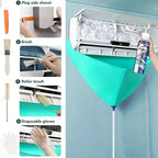 Air Conditioner Cleaning Kit – Leak-proof Cover for Professional Home Maintenance