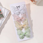 Sequined Butterfly Hair Clips – Cute Decorative Bows for Toddler Hairstyles