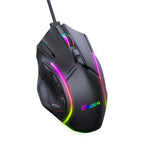 RGB Gaming Mouse – 12800 DPI Programmable 12-Button Ergonomic Controller for PC