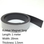 Flexible Rubber Magnetic Tape – Self-Adhesive Strip for DIY Home Crafts