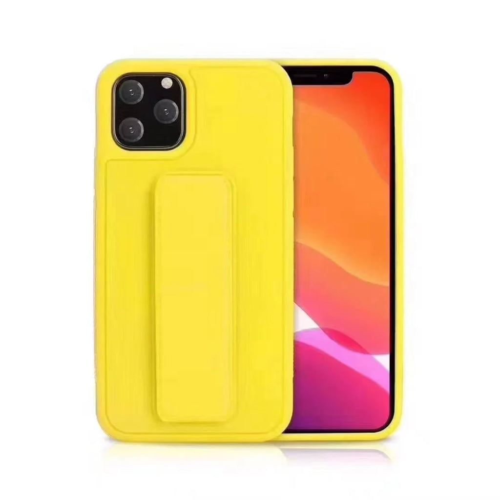 Magnetic Stand Phone Case – Protective Cover with Wrist Strap for iPhone Series