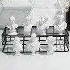 Mini Greek Mythology Bust – Plaster Sculpture for Art Drawing Practice