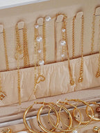 Faux Pearl Jewelry Set – Elegant Multi-Layered Necklace for Women