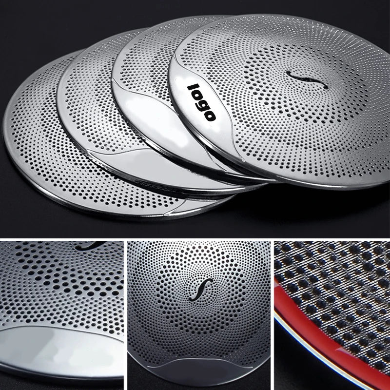 Stainless Steel Door Speaker Trim – Interior Upgrade for Mercedes Benz