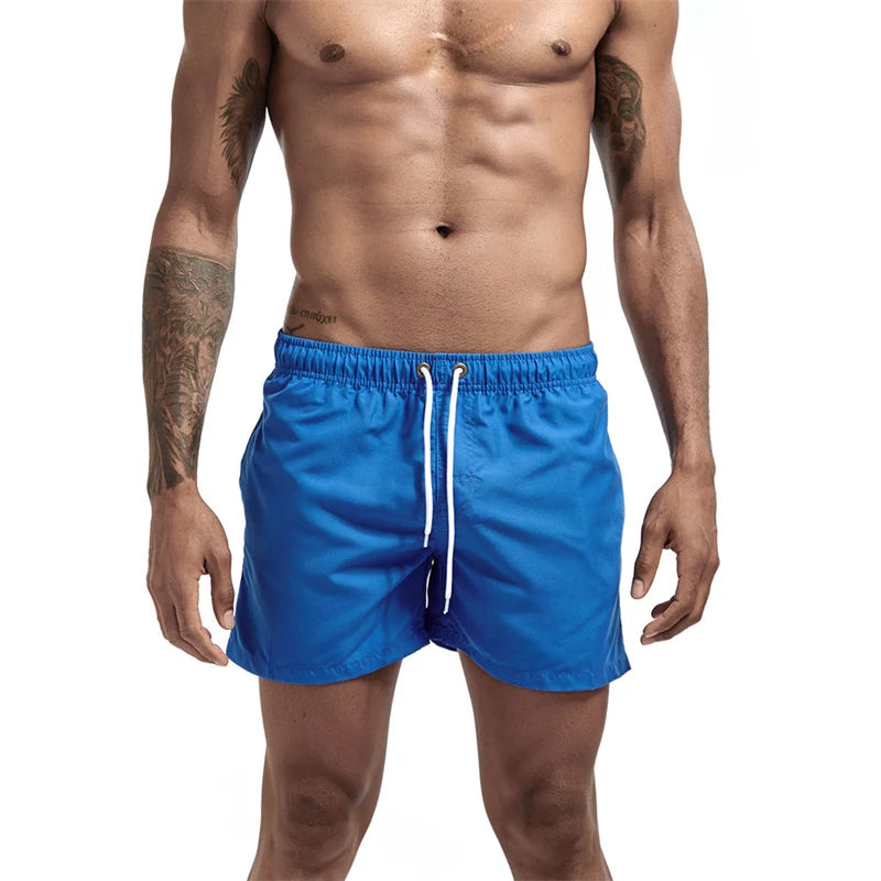 Mens Quick Dry Swim Trunks – Lightweight Beach Shorts for Summer Swimming