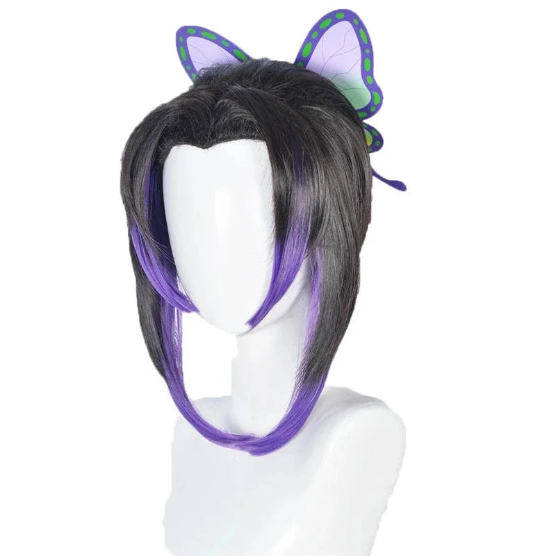 Kochou Shinobu Kimono Uniform Set – Kids Demon Slayer Cosplay for Halloween