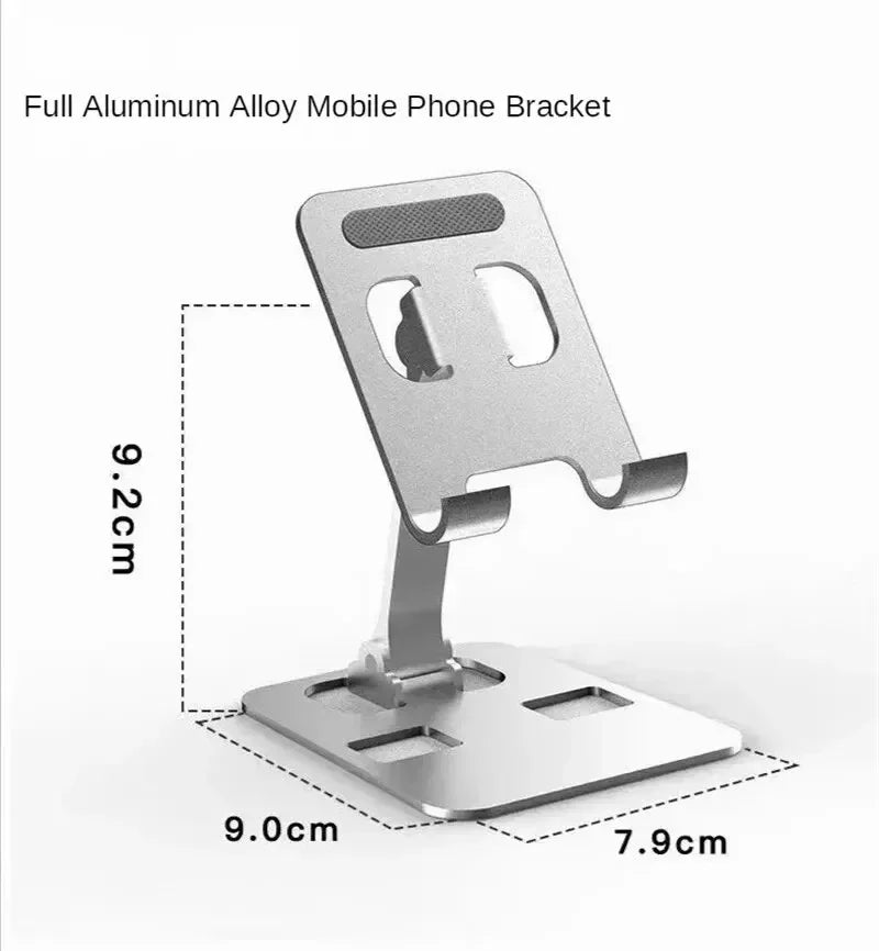 Aluminum Tablet Stand – Adjustable Folding Holder for Desktop Viewing