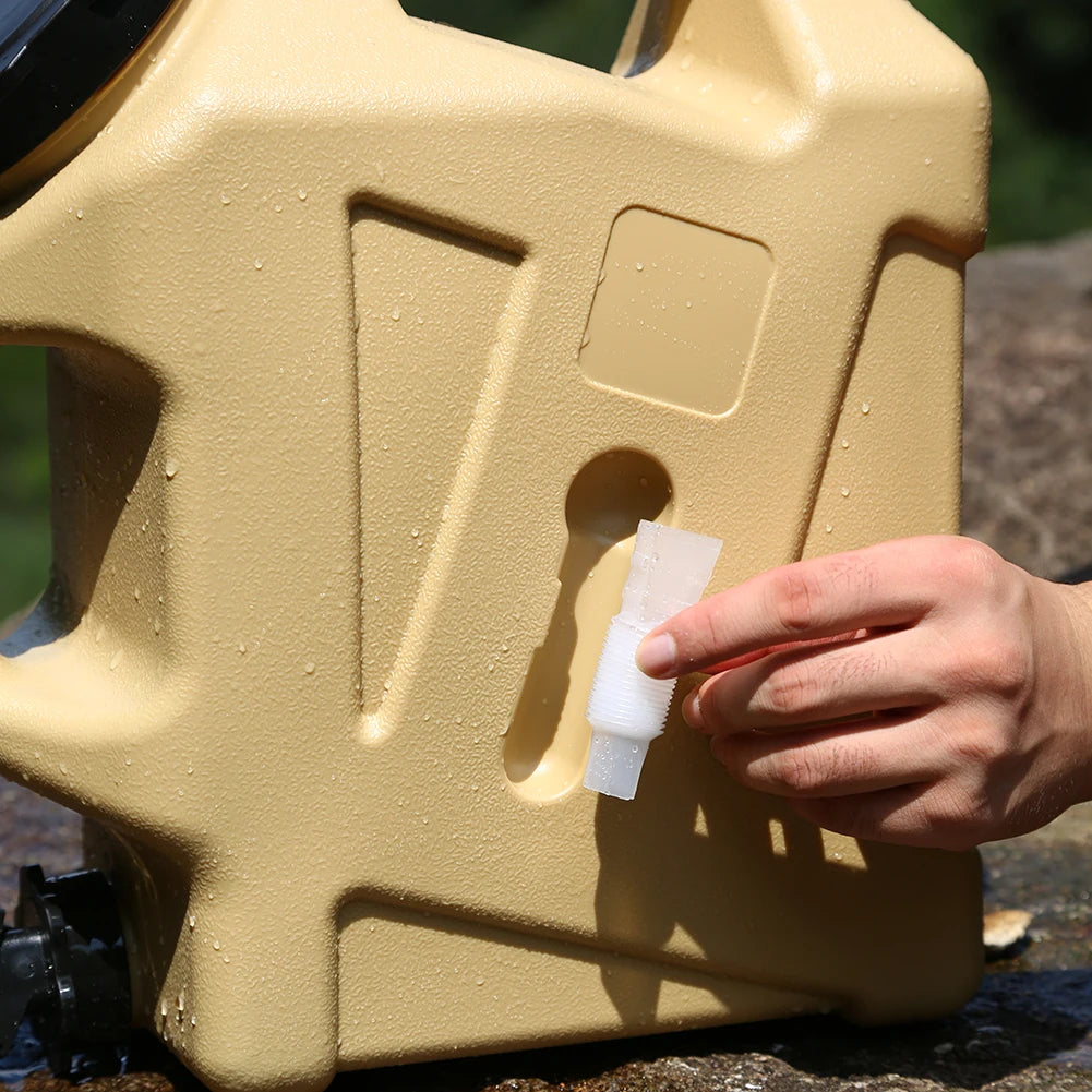 Portable Water Container with Faucet – Large Capacity for Camping and Hiking
