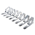 Triangle Tablecloth Clips – Stainless Steel Holders for Party and Picnic