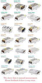 Universal LED Power Adapter – Switching Transformer for Lighting Systems