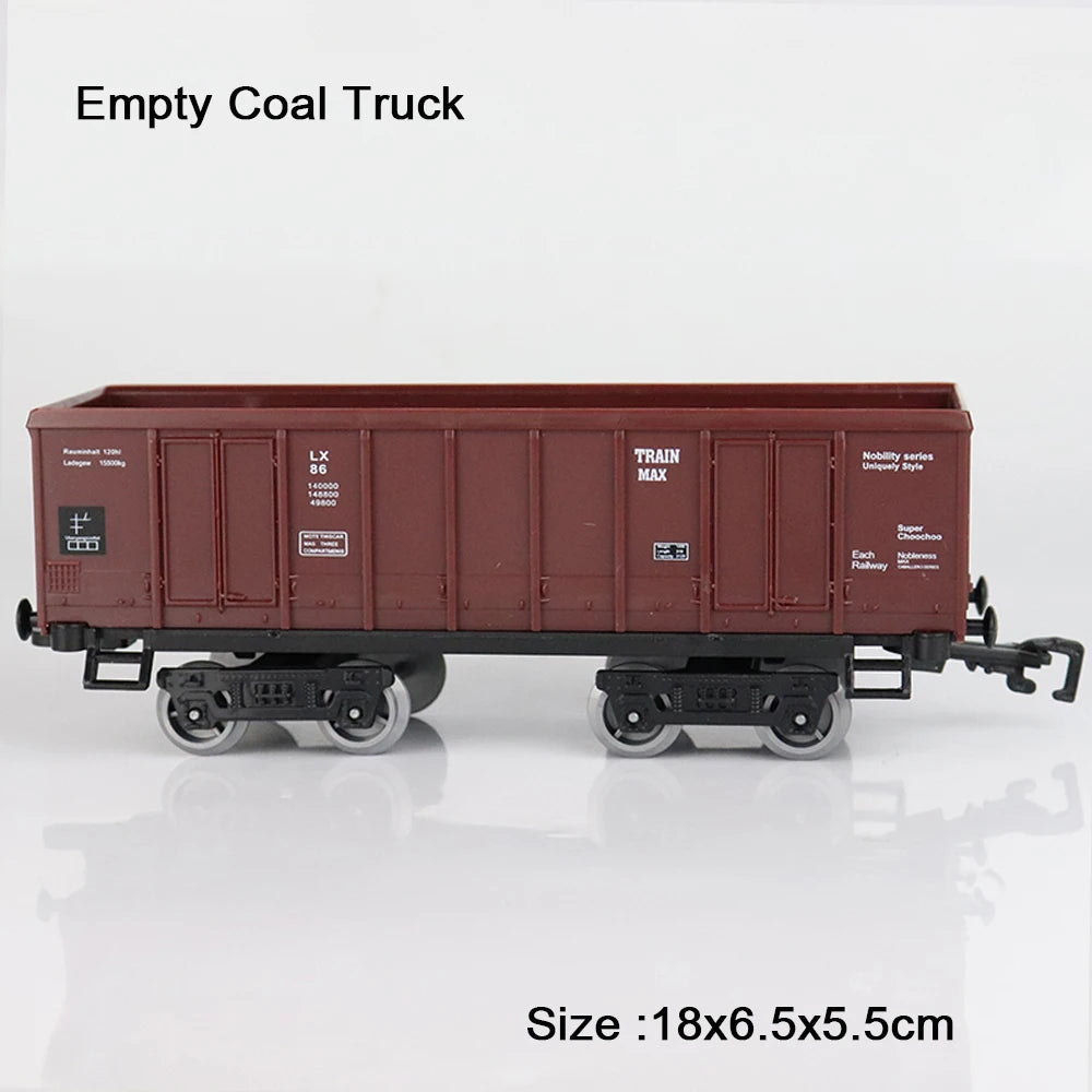 RC Train Cargo Carriage – 4cm Width Model Wagon for DIY Railway Sets