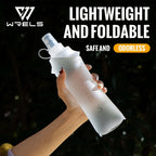 Collapsible TPU Soft Flask – BPA-Free Folding Water Bottle for Hiking and Running