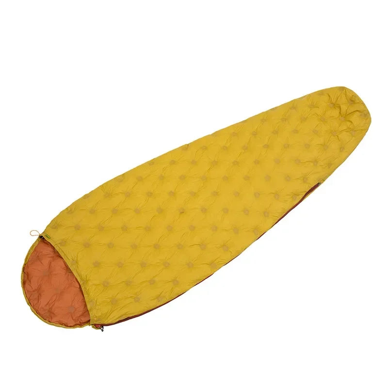 Ultralight Mummy Sleeping Bag – Duck Down for Outdoor Camping and Trekking