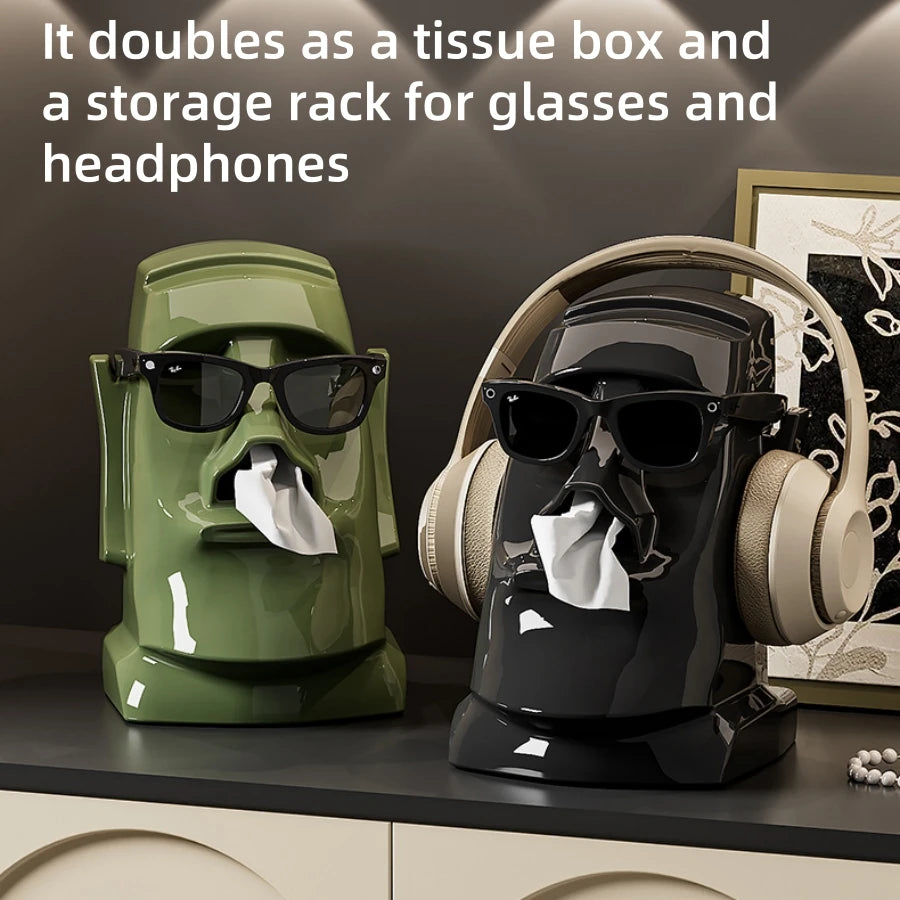 Multi-Functional Tissue Box – Desktop Organizer for Home and Office