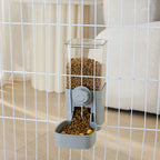 Automatic Cage Pet Feeder – Hanging Food and Water Dispenser for Cats and Dogs