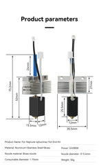 3D Printer Hotend Kit – 24V Extruder Head for Neptune 4 Plus and Max