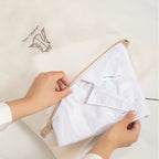 Embroidered Mesh Laundry Bag – Thickened Washable Organizer for Dirty Clothes