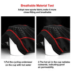Padded Cycling Underwear Shorts – 5D Gel Breathable Liner for MTB Road Bike