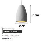 Wabi Sabi LED Chandelier – Modern Minimalist Pendant Light for Dining Room