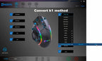 RGB Gaming Mouse – 12800 DPI Programmable 12-Button Ergonomic Controller for PC