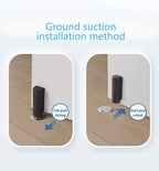 Magnetic Door Stop – Heavy Duty Nail Free Bumper for Home Security