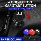 Metal Joystick Ignition Button – Decorative Engine Start Cover for Car Interior