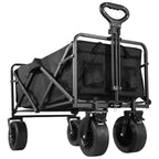 Collapsible Utility Wagon – Heavy Duty Folding Cart for Beach and Camping