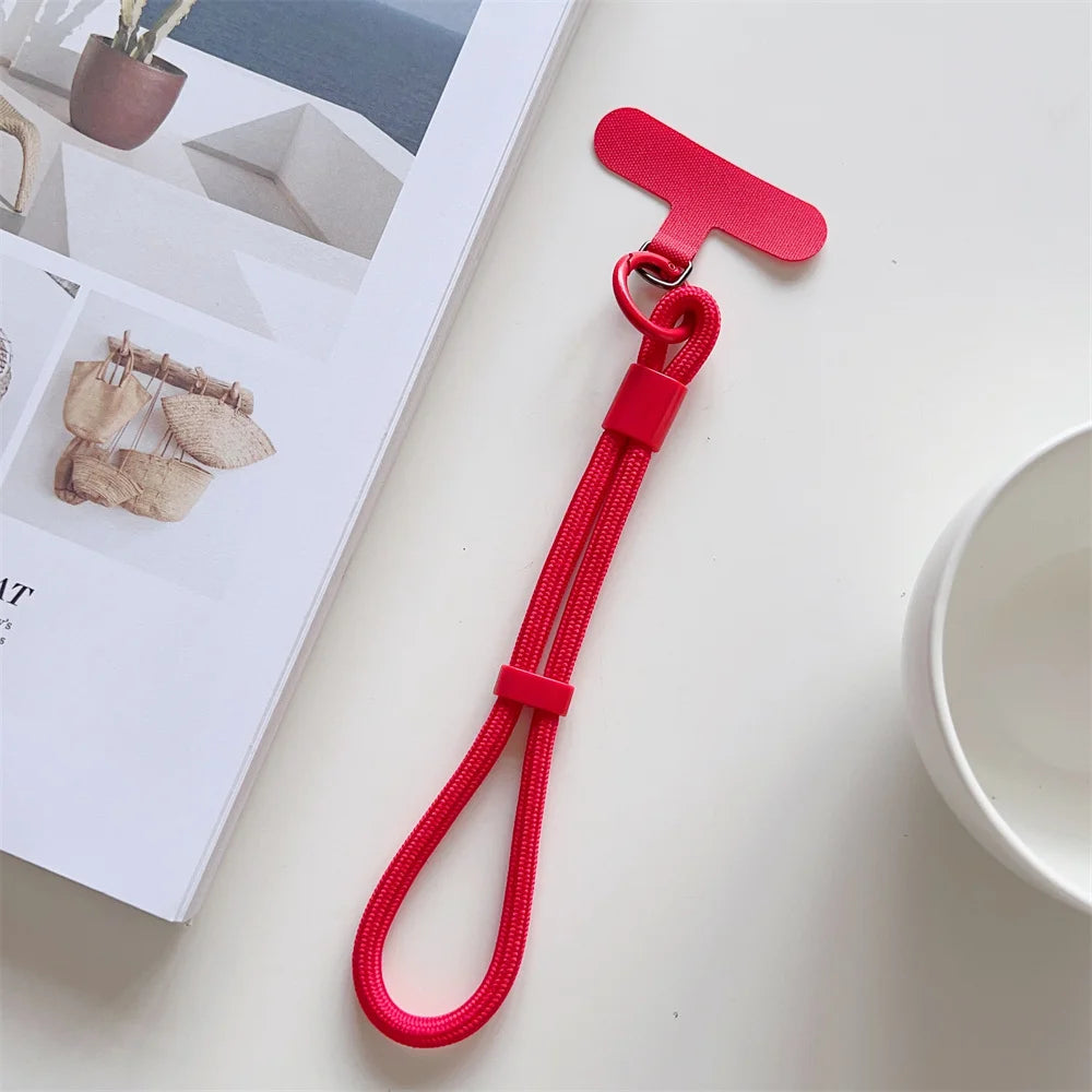 Adjustable Universal Hand Lanyard – Colorful Wrist Strap for Mobile Phones