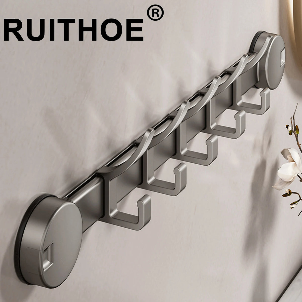 Suction Cup Wall Hook – Heavy Duty Towel Hanger for Bathroom Organization