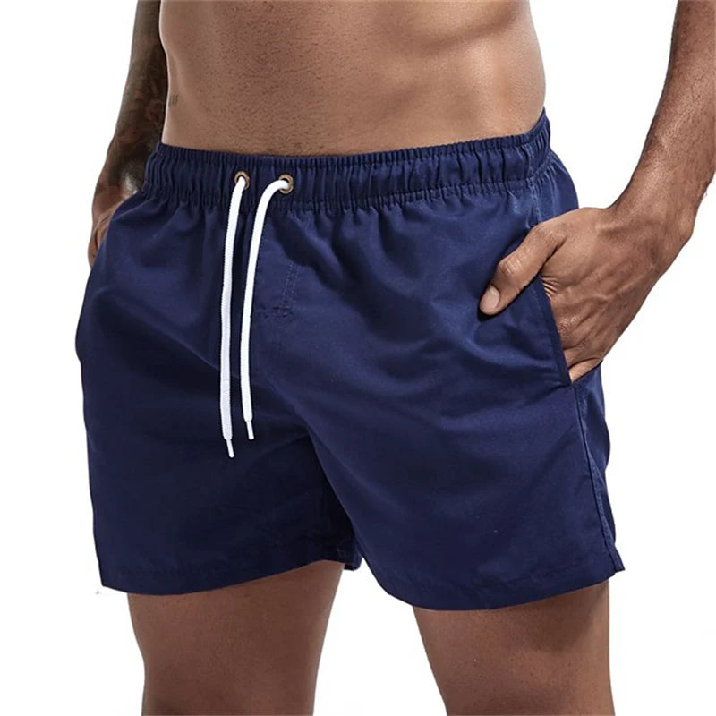 Mens Quick Dry Swim Trunks – Lightweight Beach Shorts for Summer Swimming