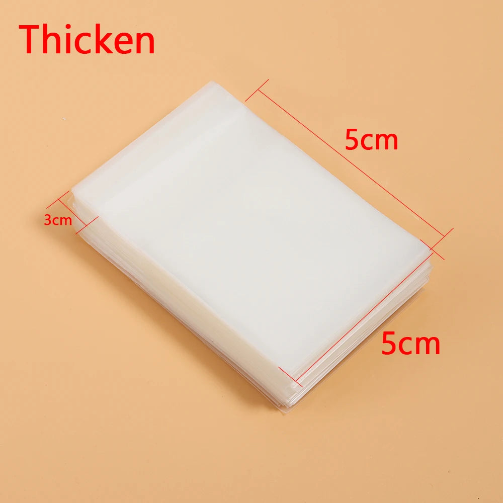 Frosted Self-Adhesive Bags – Transparent OPP Pouch for Cookie Packaging