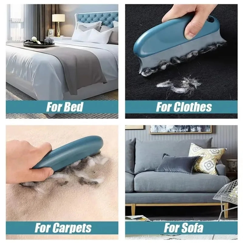 Pet Hair Remover Brush – Gentle Lint Tool for Cats and Dogs