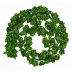 Artificial Green Dill Leaf Vine – 2m Hanging Garland for Wedding Decor